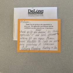 DeLong Plumbing Heating & Air