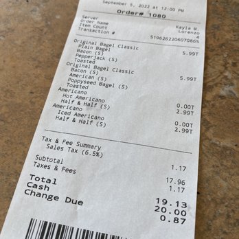 Deland Bagel  - Here's a breakdown - Cafes Near Me - DeLand, Florida