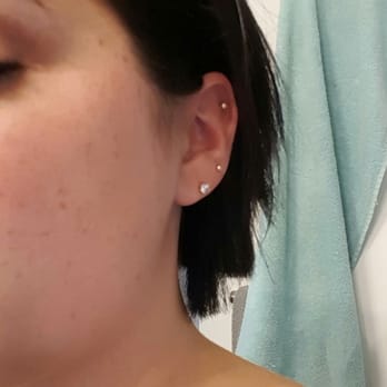 Acapello Salons - I couldn't even tuck it behind my ears! - Hair Salons Near Me - Falmouth, Maine