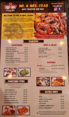 Menu photo 4 Mr. & Mrs. Crab Orlando, FL Menu photo 4 Mr. & Mrs. Crab Orlando, FL