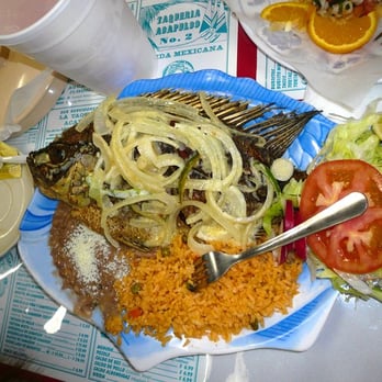 Restaurant Acapulco 2 - Tilapia plate - Mexican Near Me - Santa Ana, California Restaurant Acapulco 2 - Tilapia plate - Mexican Near Me - Santa Ana, California