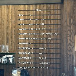 Price list