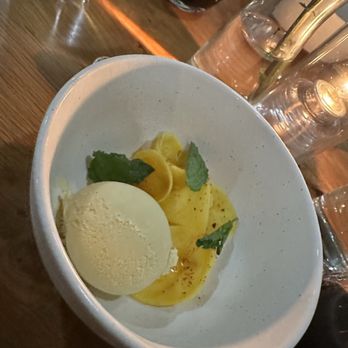 Heritage - Mango ice cream - Modern European Near Me - Long Beach, California Heritage - Mango ice cream - Modern European Near Me - Long Beach, California