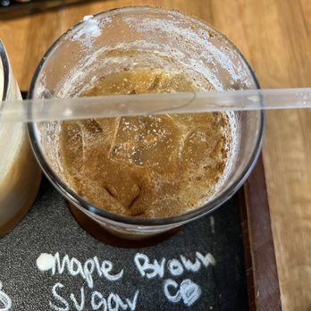 Caffeine Machine - hair in straw - Coffee & Tea Near Me - Las Vegas, Nevada