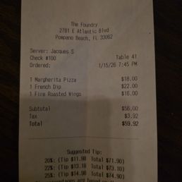 2026-1-15 Receipt 2026-1-15 Receipt