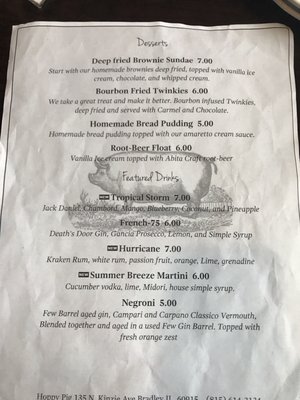 Menu photo 8 Hoppy Pig Bradley, IL