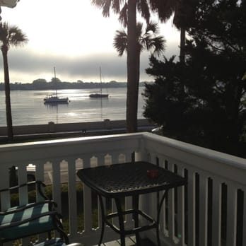 Bayfront Westcott House Bed and Breakfast - View from private balcony in the Victoria - Bed & Breakfast Near Me - St. Augustine, Florida