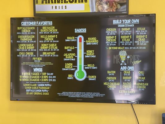 Menu photo 5 Mr Fries Man Las Vegas, NV