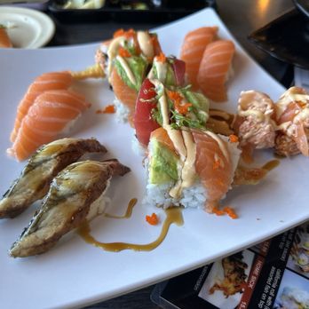 RYU SUSHI - JESSICA Roll, Eel, salmon, and 6th St. The 6th St dish was my fave. - Sushi Bars Near Me - Temecula, California RYU SUSHI - JESSICA Roll, Eel, salmon, and 6th St. The 6th St dish was my fave. - Sushi Bars Near Me - Temecula, California