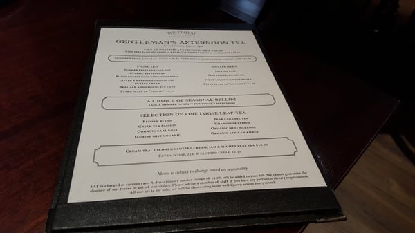 Menu photo 5 Reform Social and Grill London, XGL