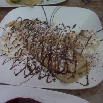 French Press - Bananas foster crepe. - Coffee & Tea Near Me - Salem, Oregon French Press - Bananas foster crepe. - Coffee & Tea Near Me - Salem, Oregon