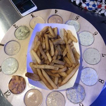 Twisted Ranch - Choose 13 ranch flight (it's a lot more ranch than it looks like-order extra fries!!) - Bars Near Me - St. Louis, Missouri Twisted Ranch - Choose 13 ranch flight (it's a lot more ranch than it looks like-order extra fries!!) - Bars Near Me - St. Louis, Missouri