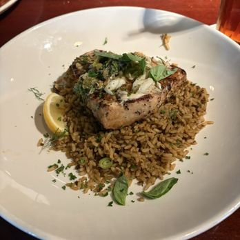 Pappadeaux Seafood Kitchen - The swordfish with dirty rice - Seafood Near Me - Phoenix, Arizona Pappadeaux Seafood Kitchen - The swordfish with dirty rice - Seafood Near Me - Phoenix, Arizona