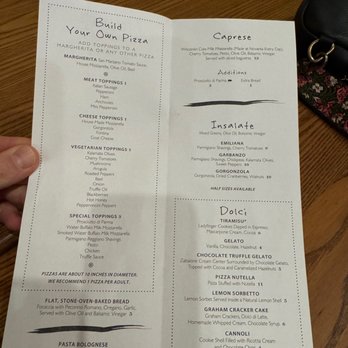 Novanta - Menu - Pizza Near Me - Madison, Wisconsin
