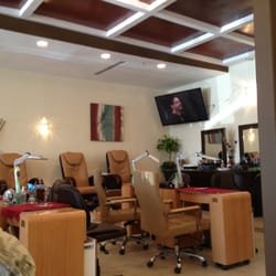 Allure Nails & Spa - New interior without the standard nail salon smell.