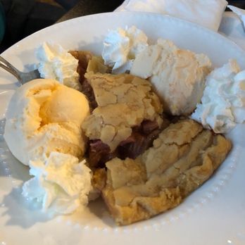 The Core Bistro - Rhubarb pie a la mode. - Breakfast & Brunch Near Me - Battle Creek, Michigan