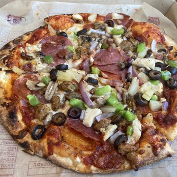 MOD Pizza - My MOD with spicy red sauce - Fast Food Near Me - San Jose, California MOD Pizza - My MOD with spicy red sauce - Fast Food Near Me - San Jose, California