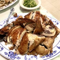 KCL II Barbeque & Chinese Restaurant - Hong Kong Crispy Chicken with Ginger Sauce/ Green Onions!