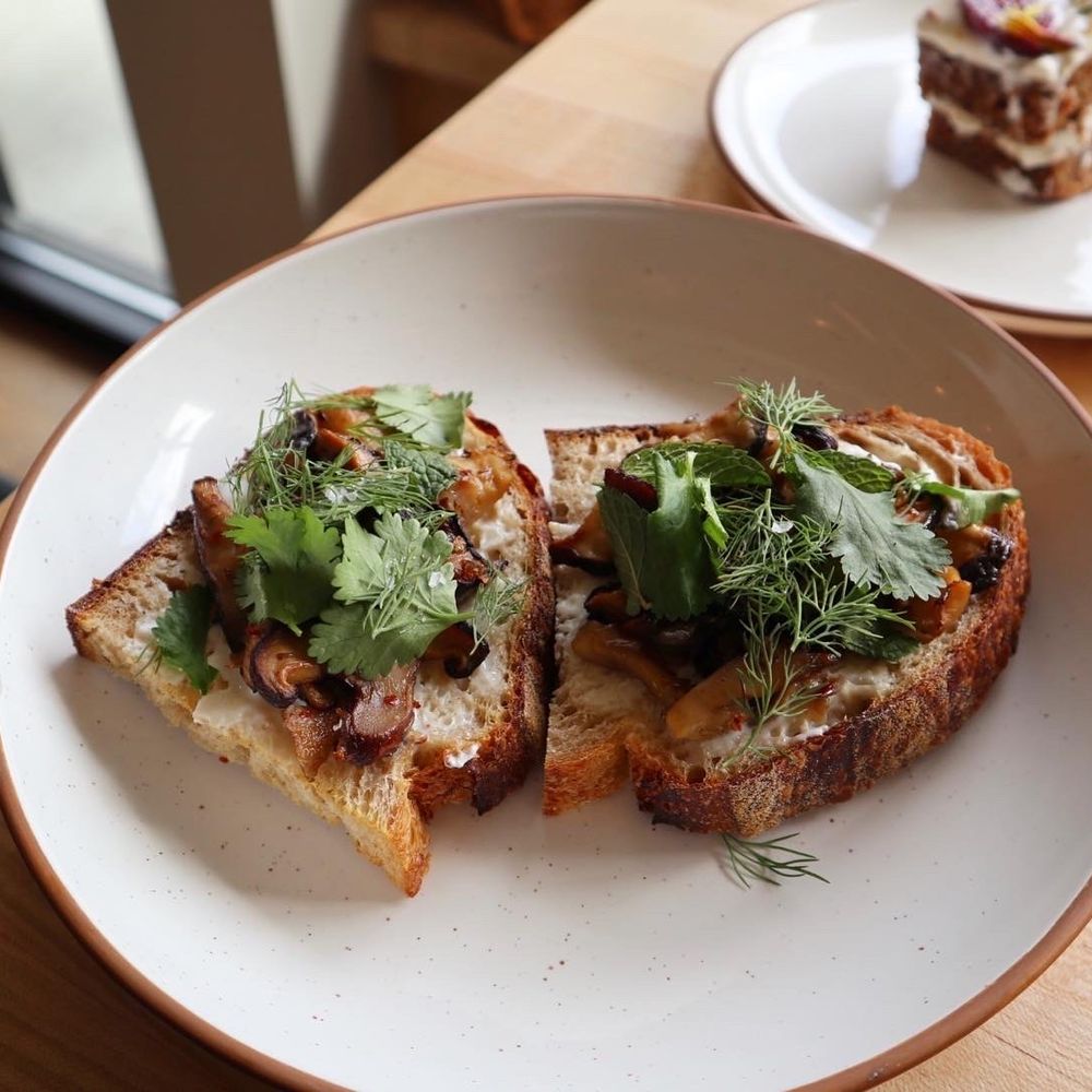 Bake Shop - Mushroom toast - Cafes Near Me - Seattle, Washington Bake Shop - Mushroom toast - Cafes Near Me - Seattle, Washington