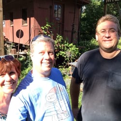 Ironhorse Central Railroad Museum - The owner operator and us