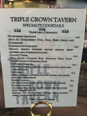 Menu photo 8 Triple Crown Tavern Huntington Beach, CA