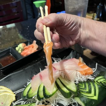 Sushi Moto - Super thin salmon - Japanese Near Me - Fernley, Nevada Sushi Moto - Super thin salmon - Japanese Near Me - Fernley, Nevada