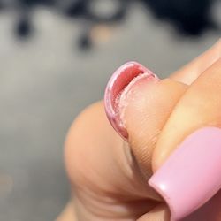 Top Service Nails - Gap with no gel.