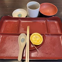Sushi Dragon - Remains of bento box~