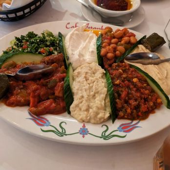 Cafe Istanbul - Meze sampler - Turkish Near Me - Columbus, Ohio