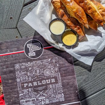 Parlour - Literally the best breadsticks and dipping sauce in the entire world. - Pizza Near Me - Jeffersonville, Indiana Parlour - Literally the best breadsticks and dipping sauce in the entire world. - Pizza Near Me - Jeffersonville, Indiana