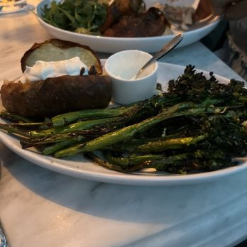 RH Rooftop Restaurant - Broccolini & Baked Potato - Breakfast & Brunch Near Me - Charlotte, North Carolina RH Rooftop Restaurant - Broccolini & Baked Potato - Breakfast & Brunch Near Me - Charlotte, North Carolina