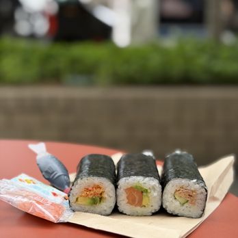 Sushi Counter - 3 Rolls (~$12): Volcano, Salmon, Tuna Mayo - Sushi Bars Near Me - New York, New York Sushi Counter - 3 Rolls (~$12): Volcano, Salmon, Tuna Mayo - Sushi Bars Near Me - New York, New York