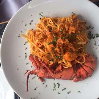 Moonshadows - Lobster and crab pasta. Soooo good! - Seafood Near Me - Malibu, California