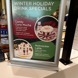 Smoky Hill Library - Specially winter drinks at their cafe