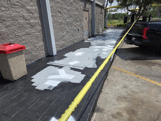 McDonald's - this was a full restoration of a peeling floor at McDonald's. McDonald's - this was a full restoration of a peeling floor at McDonald's.