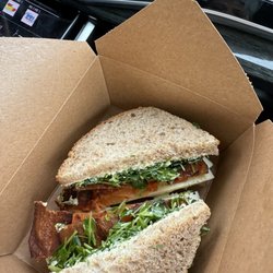 Thunderbird Bakery & Cafe - Veggie sandwich with bacon