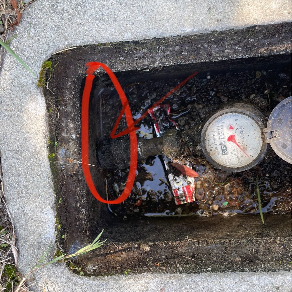 Broken main line on my side of the meter Broken main line on my side of the meter