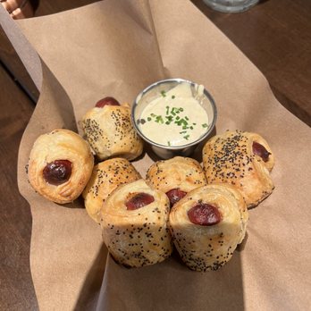 Culinary Dropout - Wagyu Pigs in a Blanket - New American Near Me - ATLANTA, Georgia Culinary Dropout - Wagyu Pigs in a Blanket - New American Near Me - ATLANTA, Georgia
