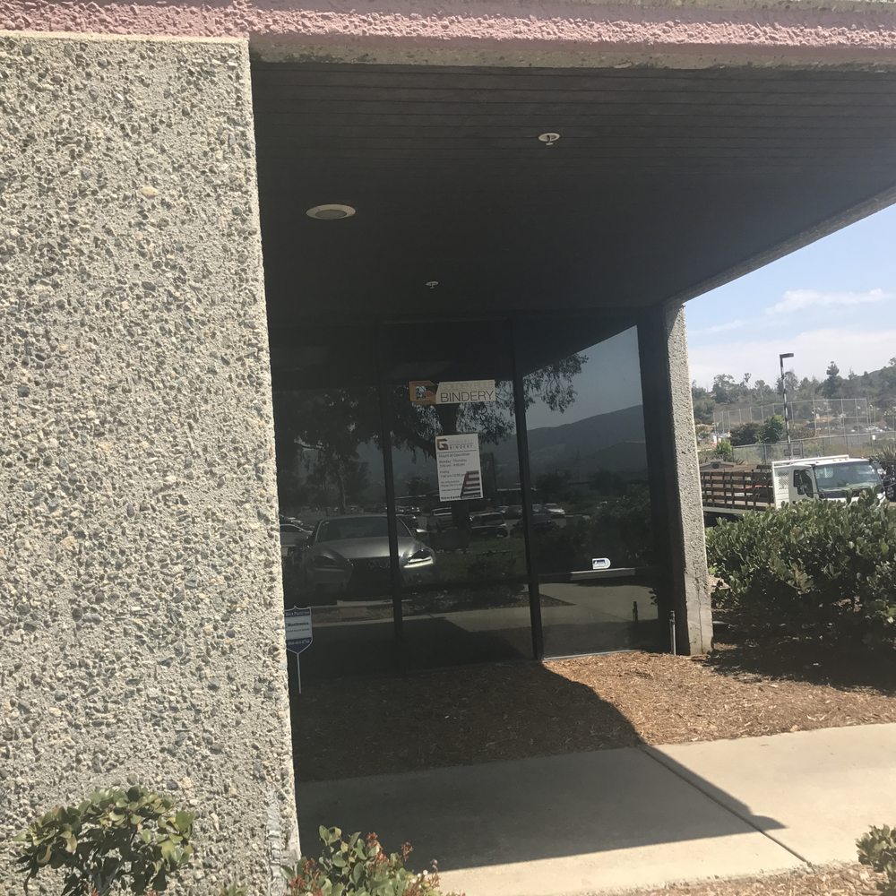 Golden Rule Bindery - Located in corner when you pull into building center - Printing Services Near Me - Vista, California