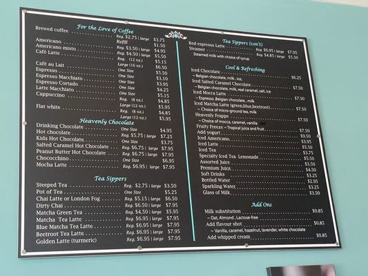 Menu photo 2 Heavenly Cafe Collingwood, ON