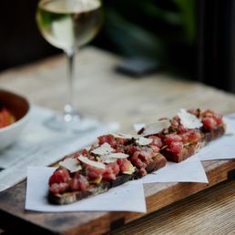 Tuna Tartare Tartine