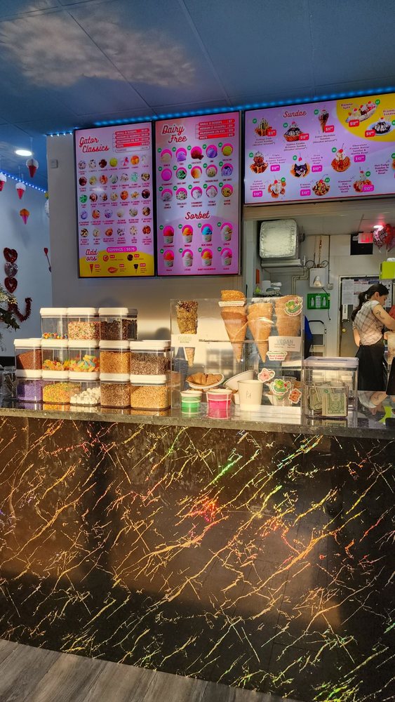 Gator Ice Cream Logo