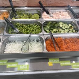 some toppings & prices