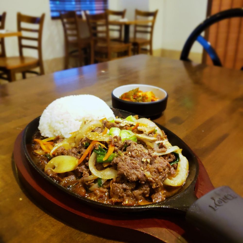 Food from Korean Bulgogi House
