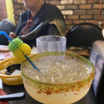 Reinas De Las Pupusas Restaurant - Lime margarita with a tajin rim - Salvadoran Near Me - Phoenix, Arizona Reinas De Las Pupusas Restaurant - Lime margarita with a tajin rim - Salvadoran Near Me - Phoenix, Arizona