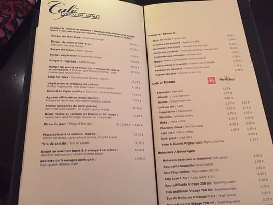 Menu photo 6 Café Vasco da Gama Montreal, QC Menu photo 6 Café Vasco da Gama Montreal, QC
