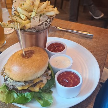 The Dearborn - The Dearborn Burger* - New American Near Me - Chicago, Illinois