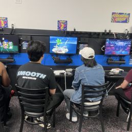 Smash tourney in progress Smash tourney in progress
