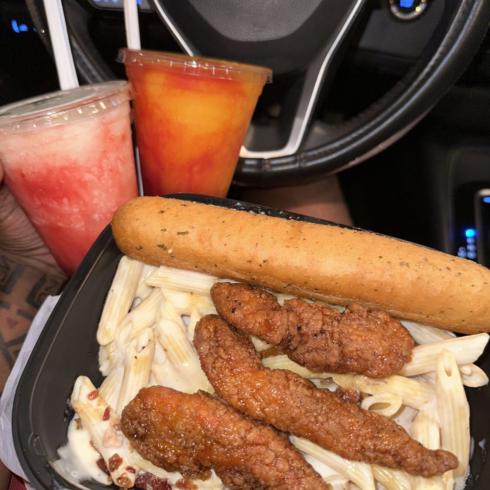 Applebee's Grill + Bar - Four Cheese Mac & Cheese with Honey Pepper Chicken Tenders 2 for $25 (Price may vary by location or selection.) - American Near Me - San Antonio, Texas Applebee's Grill + Bar - Four Cheese Mac & Cheese with Honey Pepper Chicken Tenders 2 for $25 (Price may vary by location or selection.) - American Near Me - San Antonio, Texas