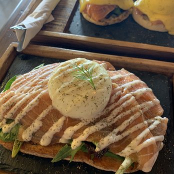 Aroma Craft Coffee - Smoked Salmon Toast - Coffee Roasteries Near Me - Walnut, California